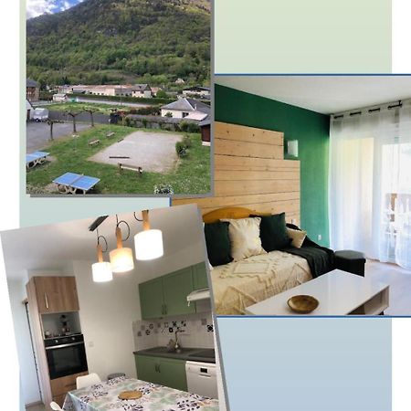 Appart T 3 Bagneres-De-Luchon Vue Montagne - Piscine Mi Juin Luaran gambar
